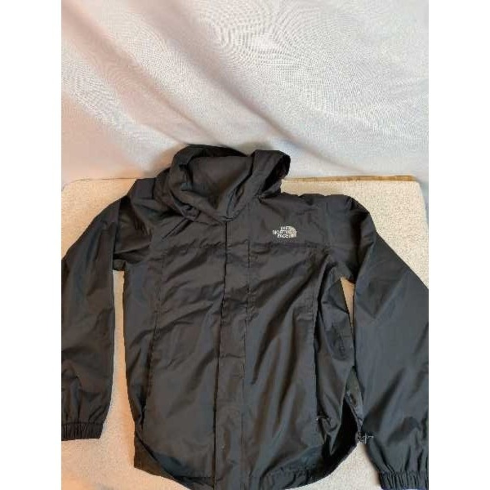 The North Face DryVent Jacket Mens S/P Waterproof Hooded Lightweight Black